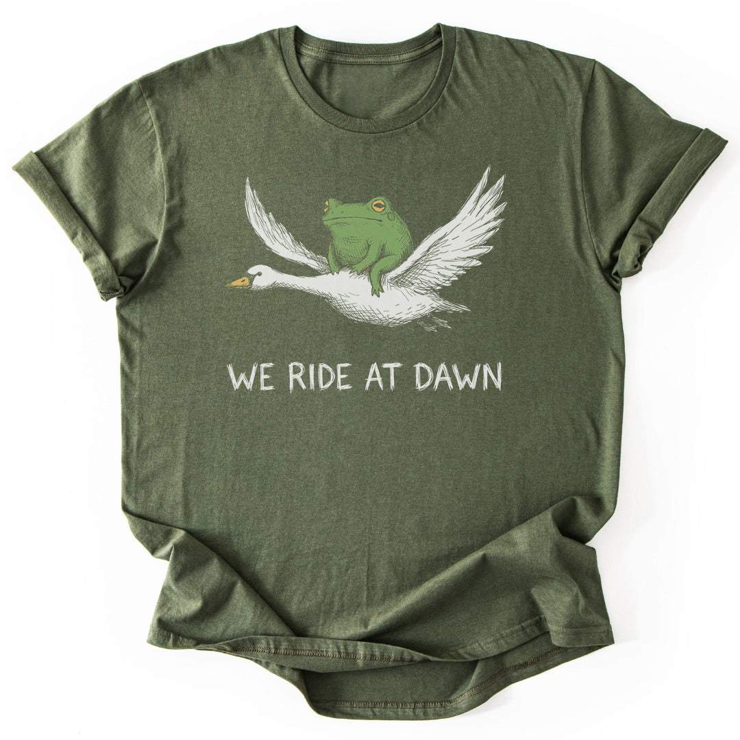 T-Shirt Military Green / S Dawn Adventure Duo