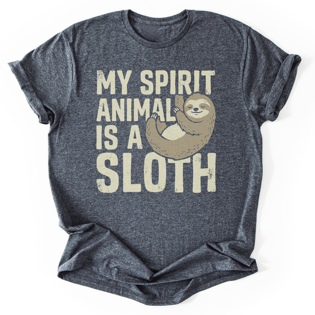 T-Shirt Dark Heather / S Lazy Spirit Charm