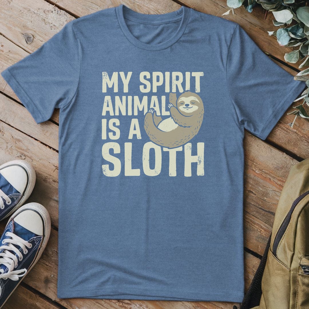 T-Shirt Heather Indigo / S Lazy Spirit Charm
