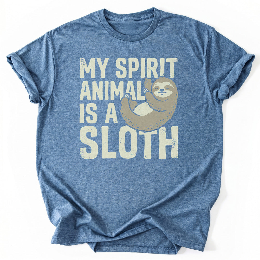 T-Shirt Heather Indigo / S Lazy Spirit Charm
