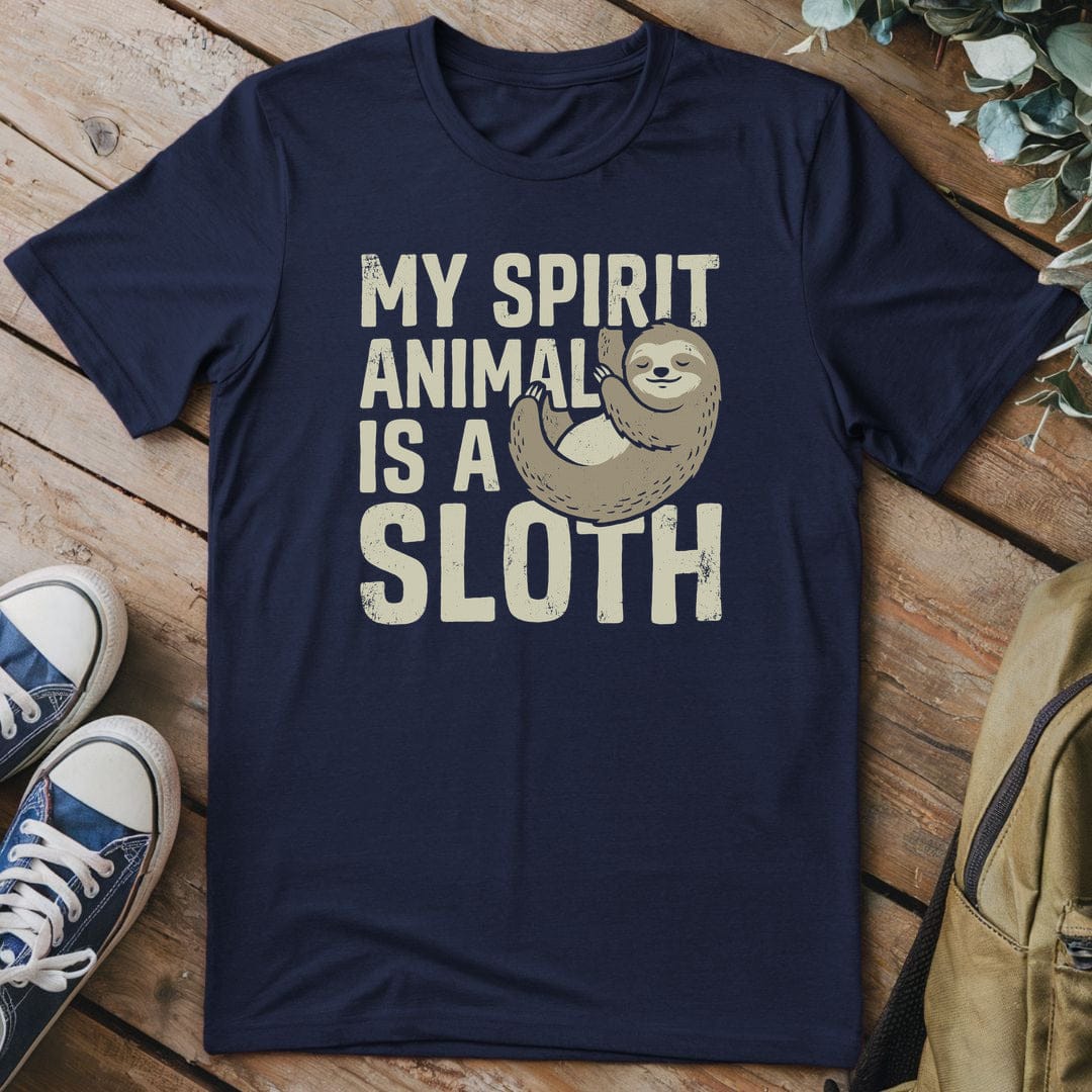 T-Shirt Navy / S Lazy Spirit Charm