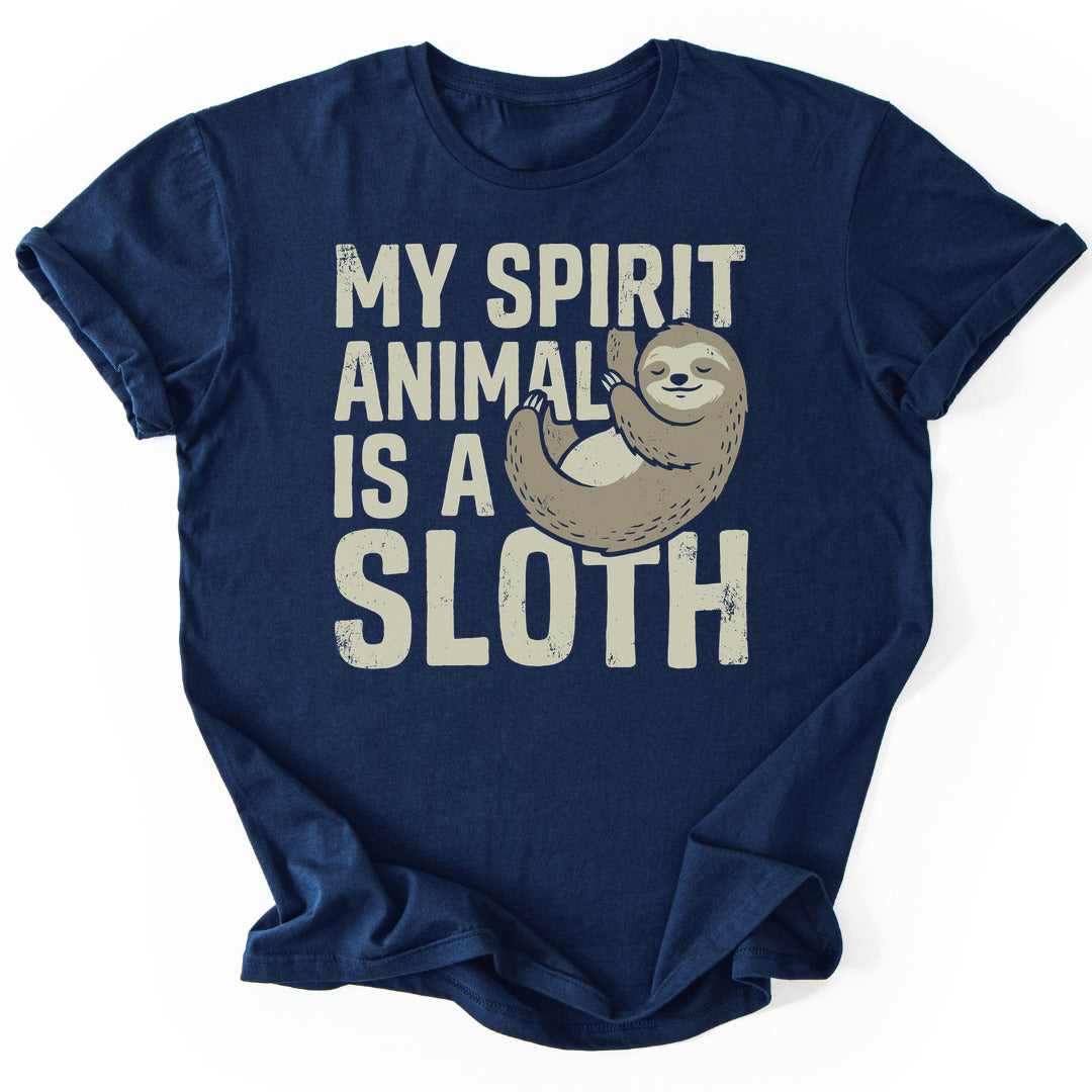 T-Shirt Navy / S Lazy Spirit Charm