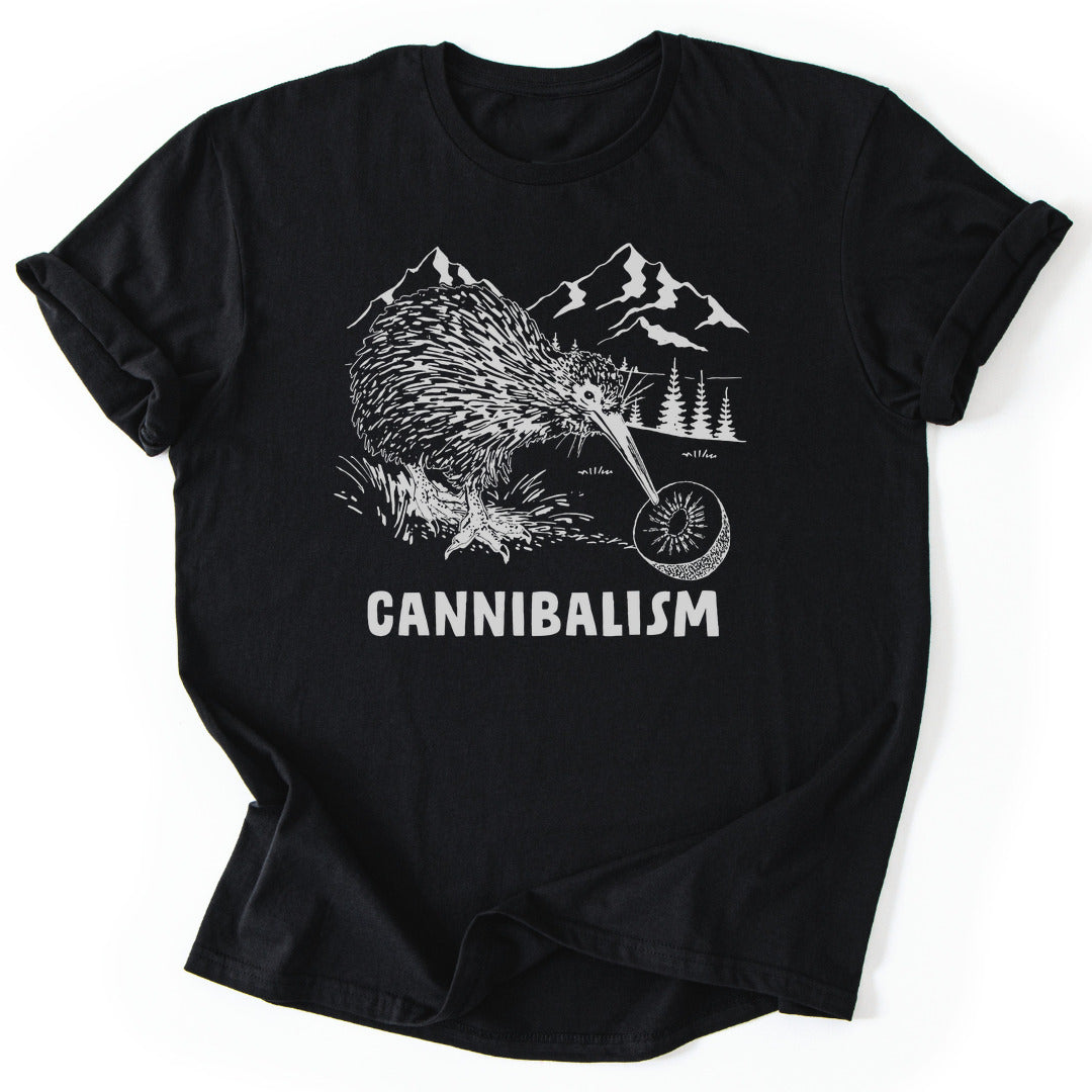 T-Shirt Black / S Kiwi Snack Attack