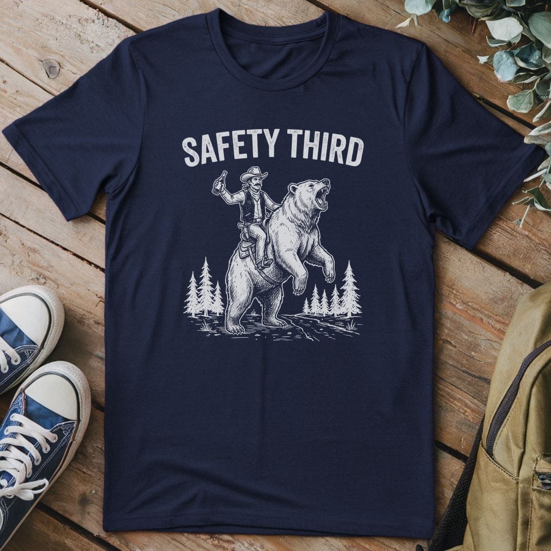T-Shirt Navy / S Bear Rodeo Maverick