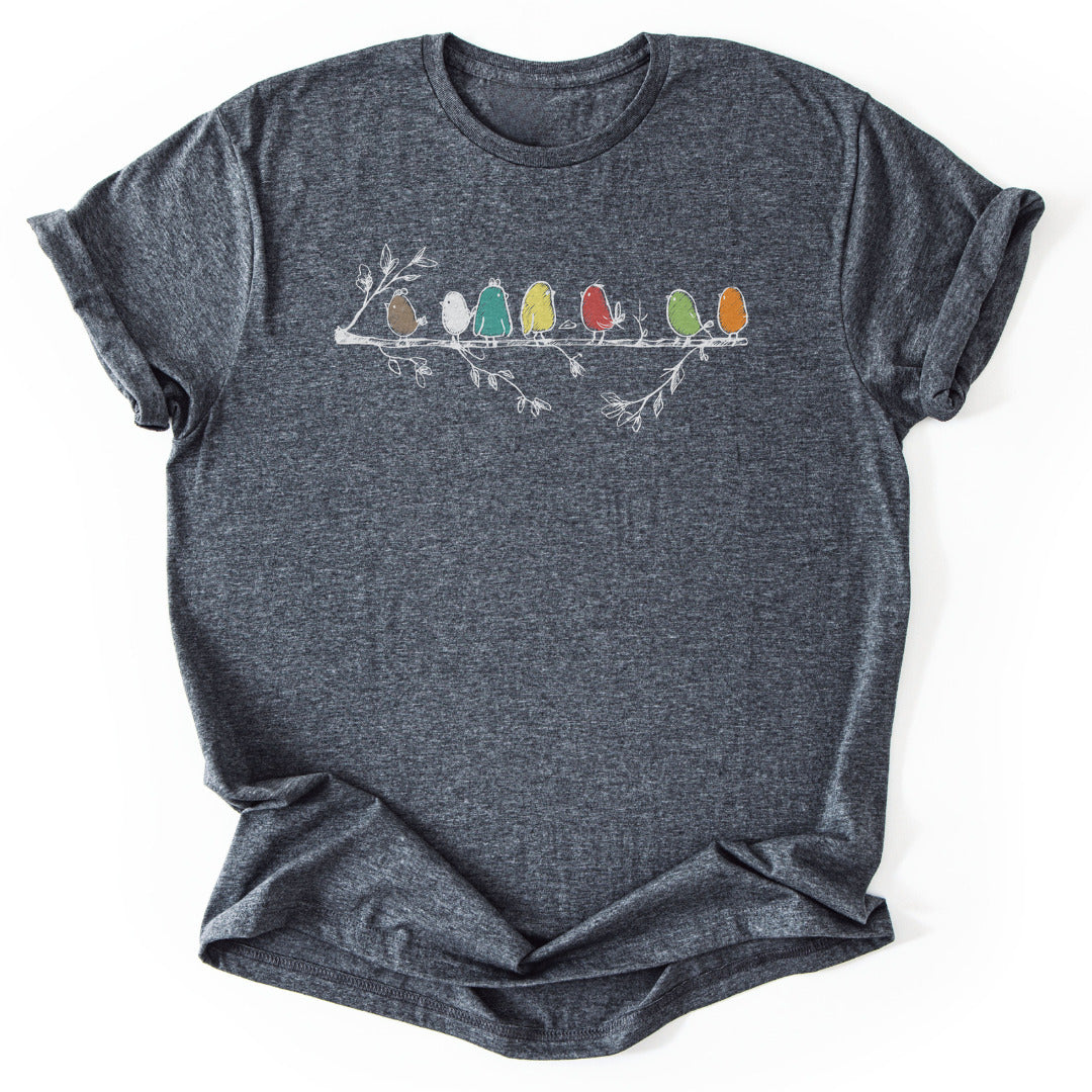 T-Shirt Dark Heather / S Branching Together
