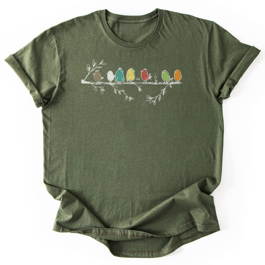 T-Shirt Military Green / S Branching Together