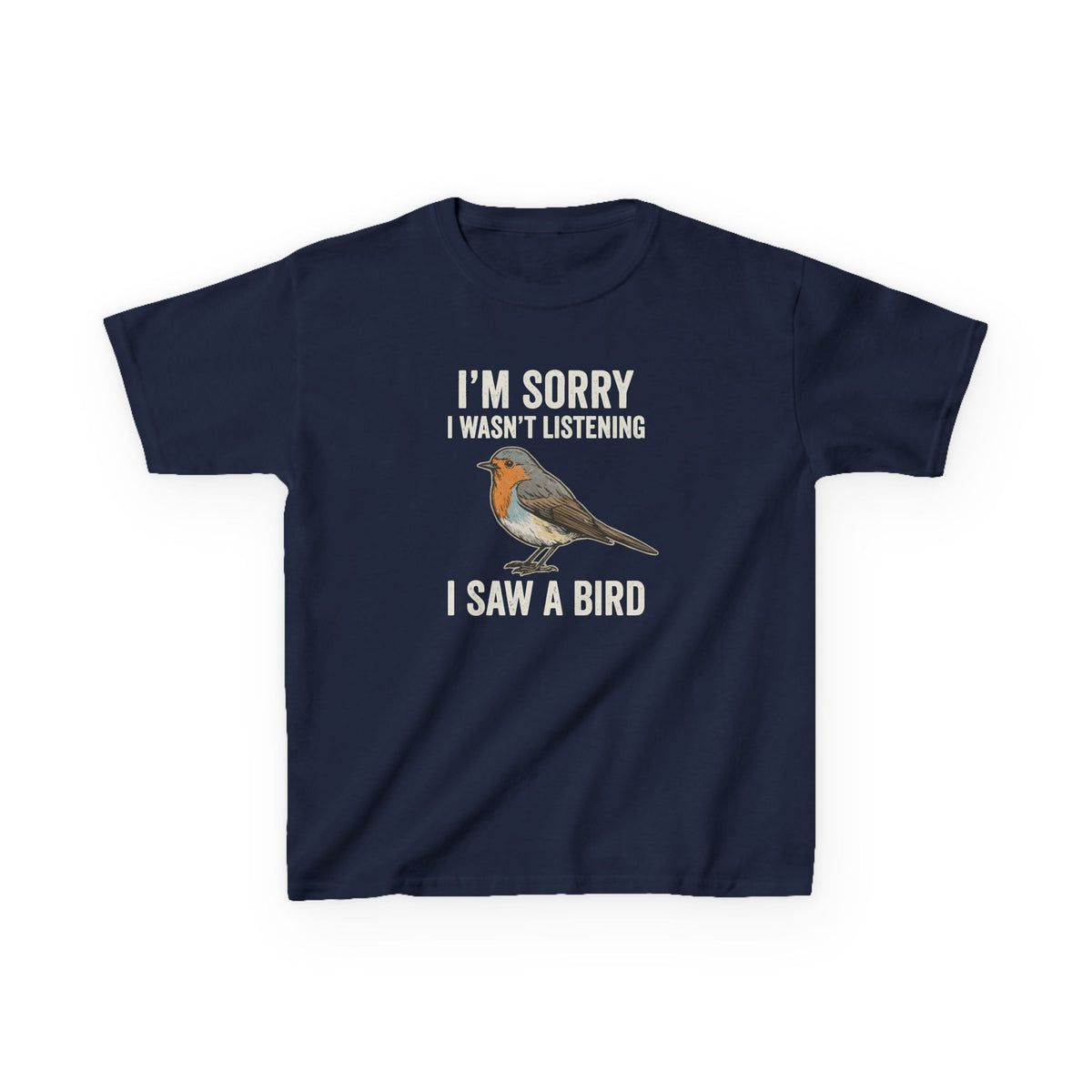 I Saw A Bird Kids Tee