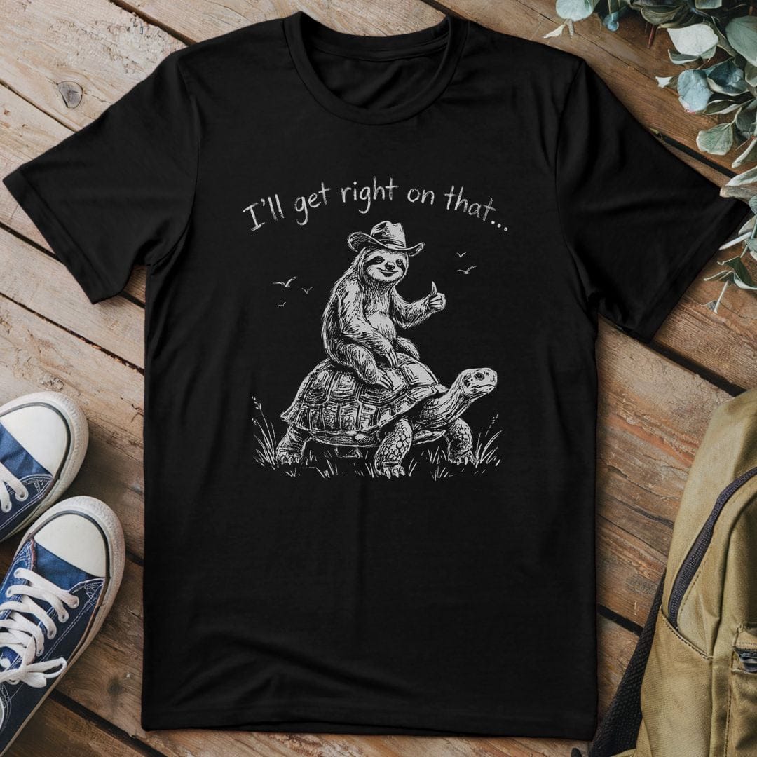 T-Shirt Black / S Cowboy Chill Ride