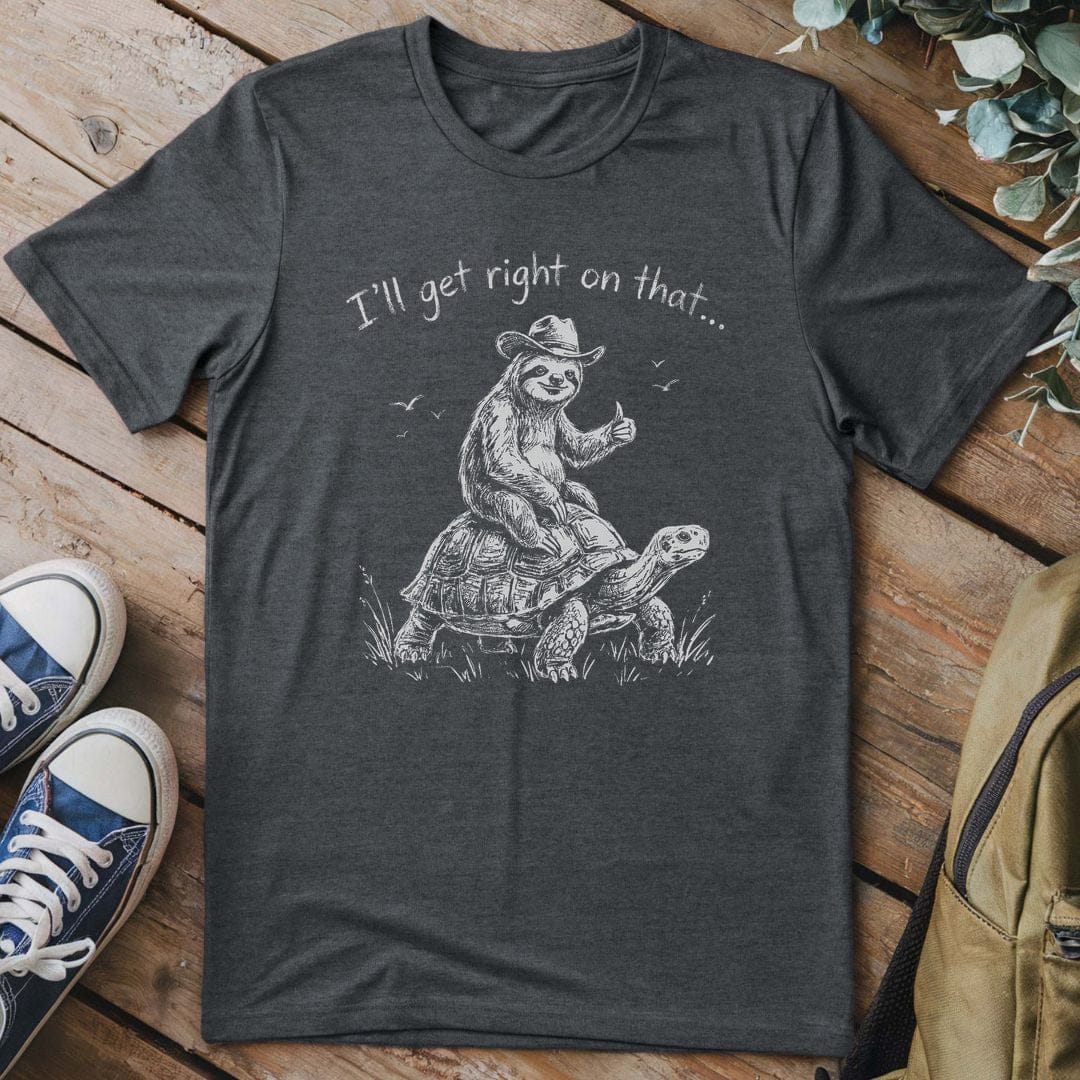 T-Shirt Dark Heather / S Cowboy Chill Ride