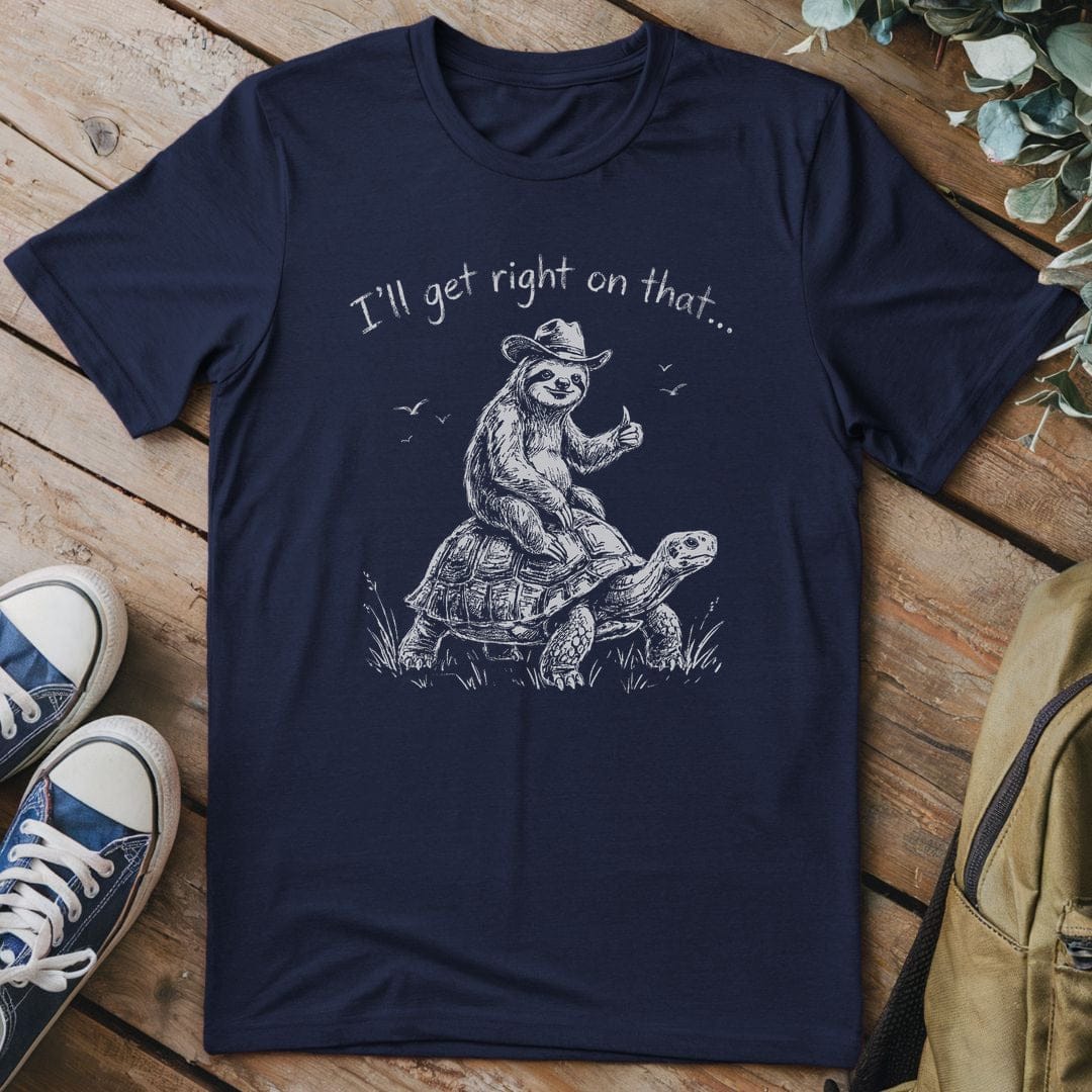 T-Shirt Navy / S Cowboy Chill Ride
