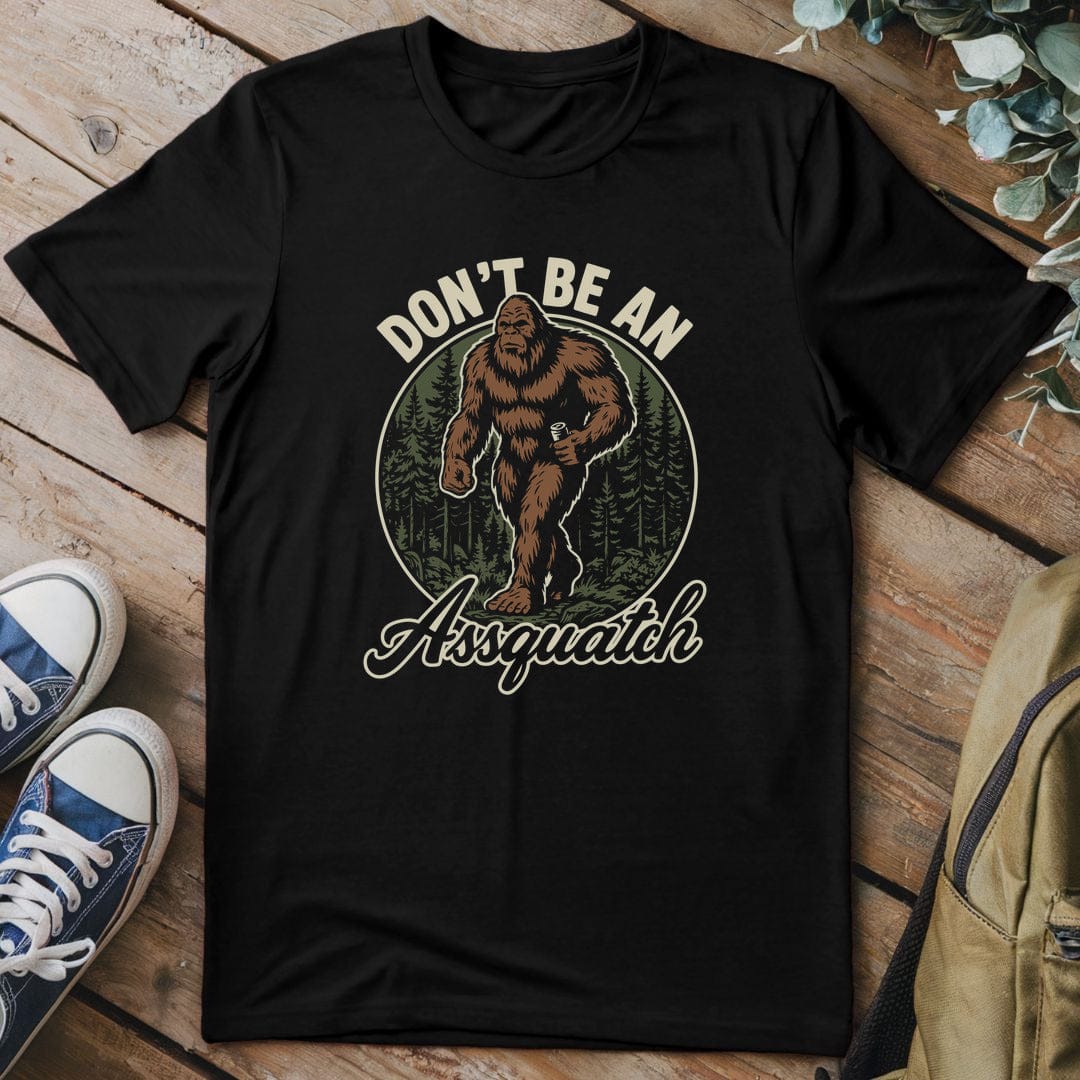 T-Shirt Black / S Sasquatch Sass