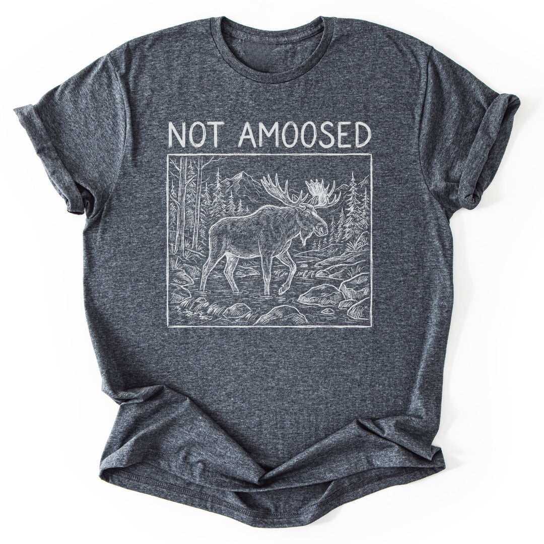 T-Shirt Dark Heather / S Moose Mood