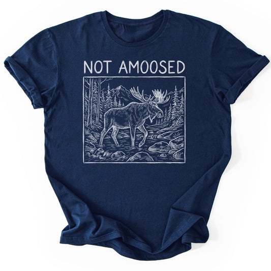 T-Shirt Navy / S Moose Mood
