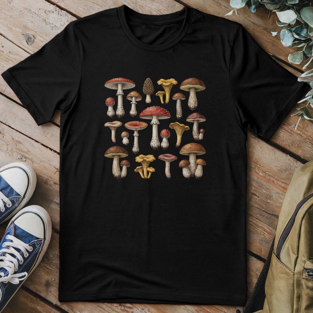 T-Shirt Black / S Spores of Consciousness