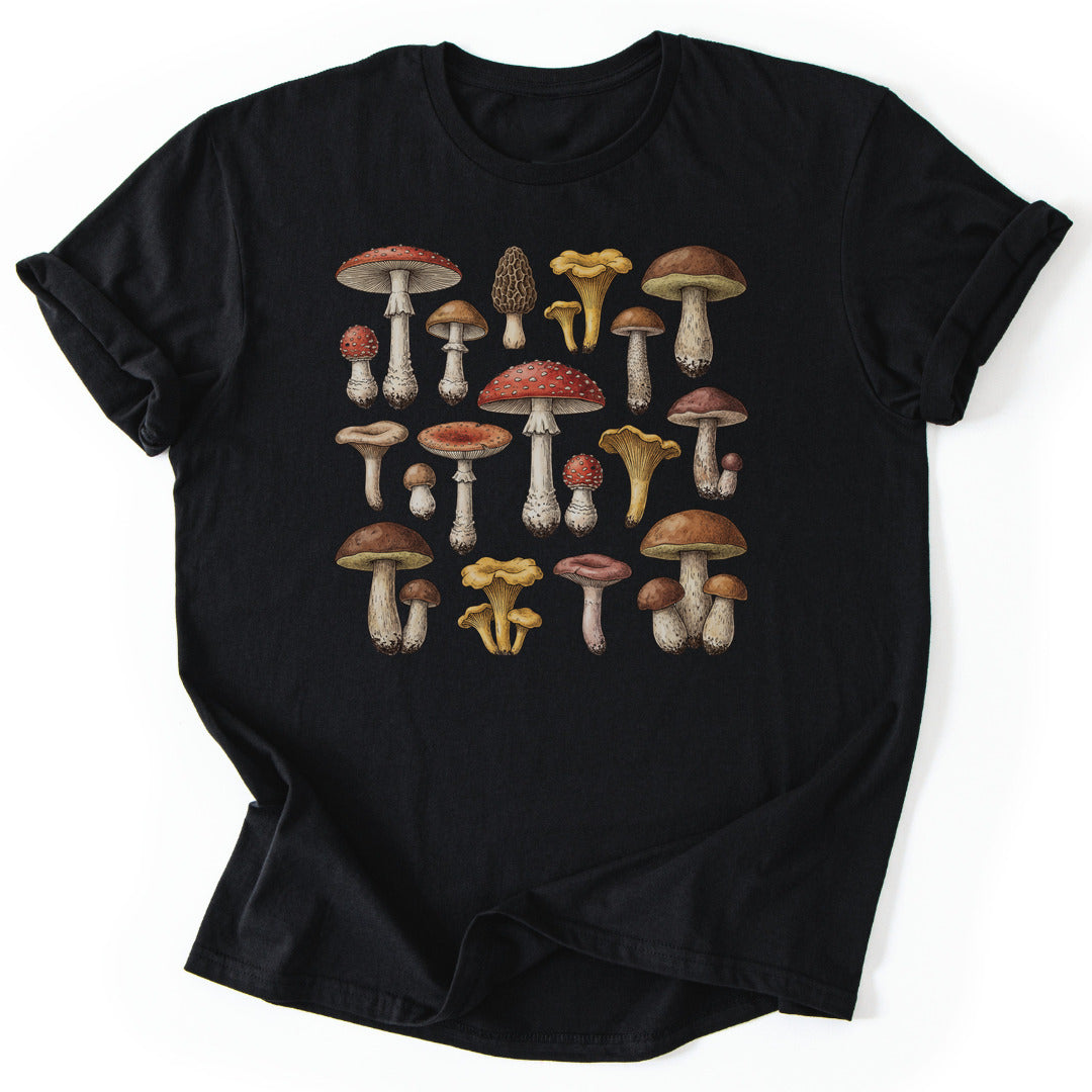 T-Shirt Black / S Spores of Consciousness
