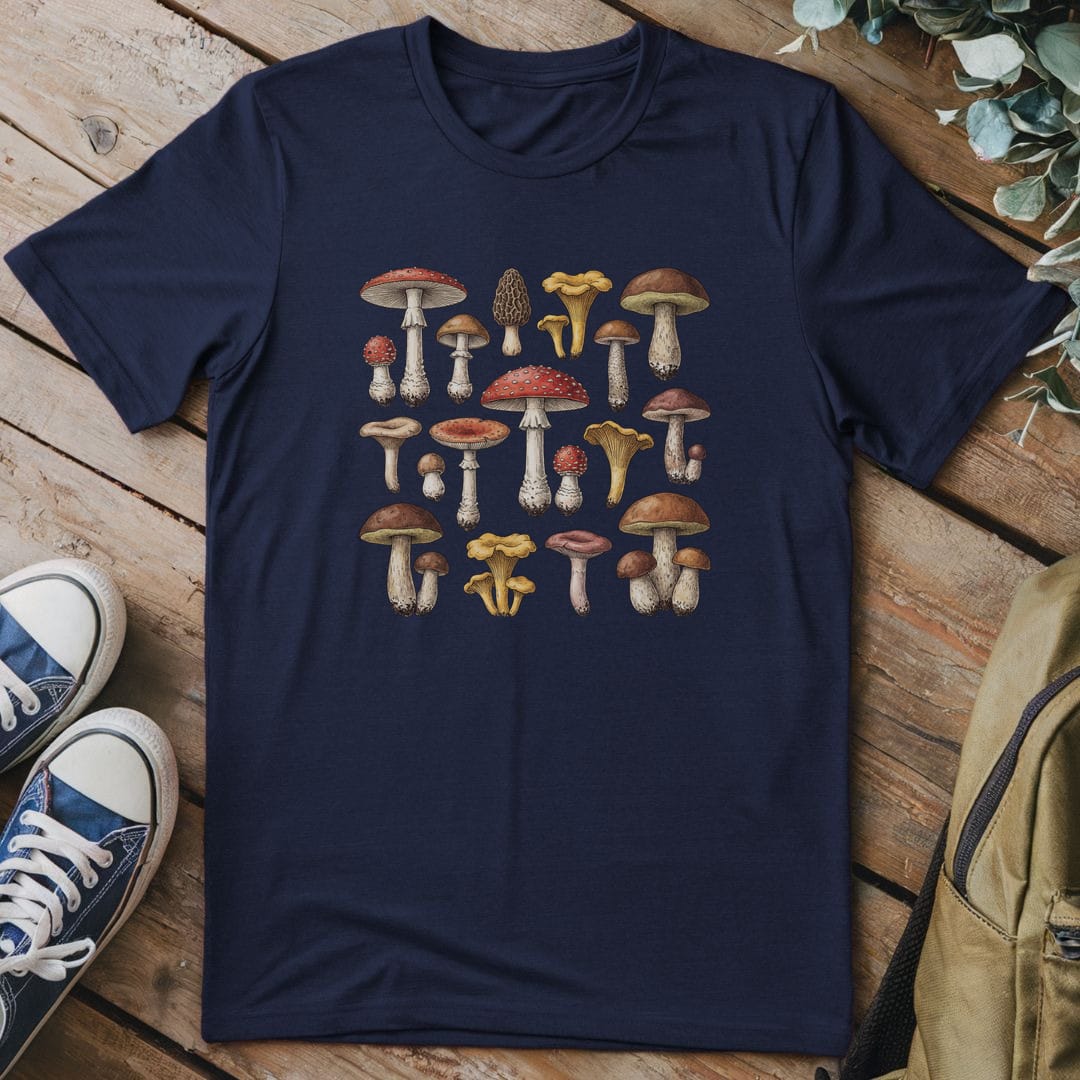 T-Shirt Navy / S Spores of Consciousness