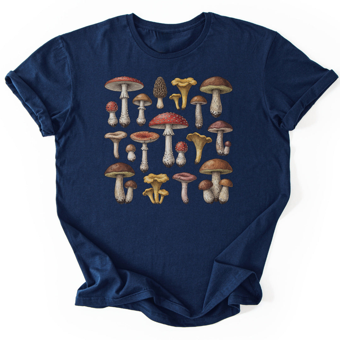T-Shirt Navy / S Spores of Consciousness