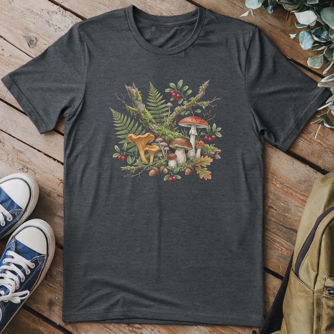 T-Shirt Dark Heather / S Secrets of the Undergrowth