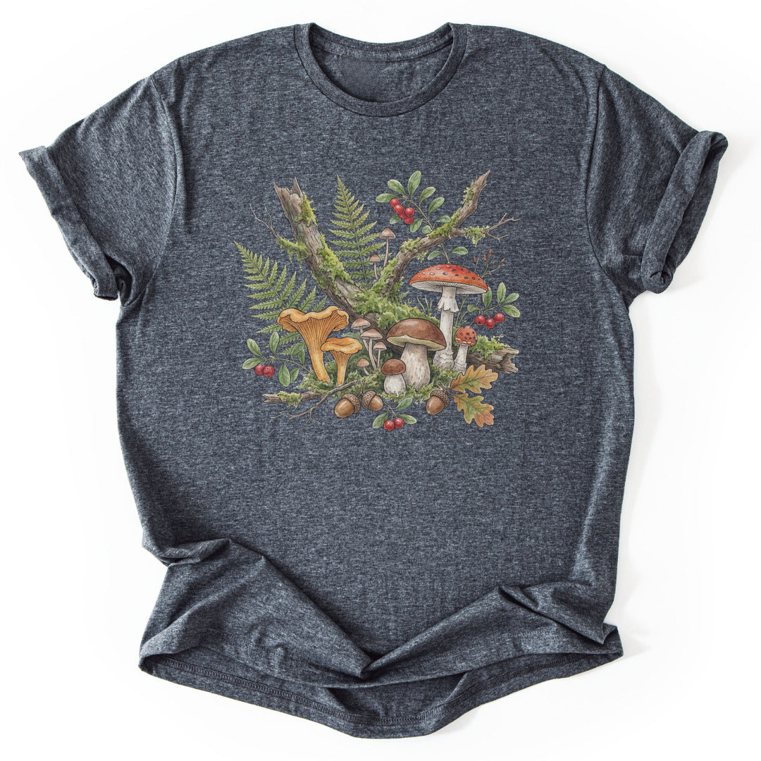 T-Shirt Dark Heather / S Secrets of the Undergrowth