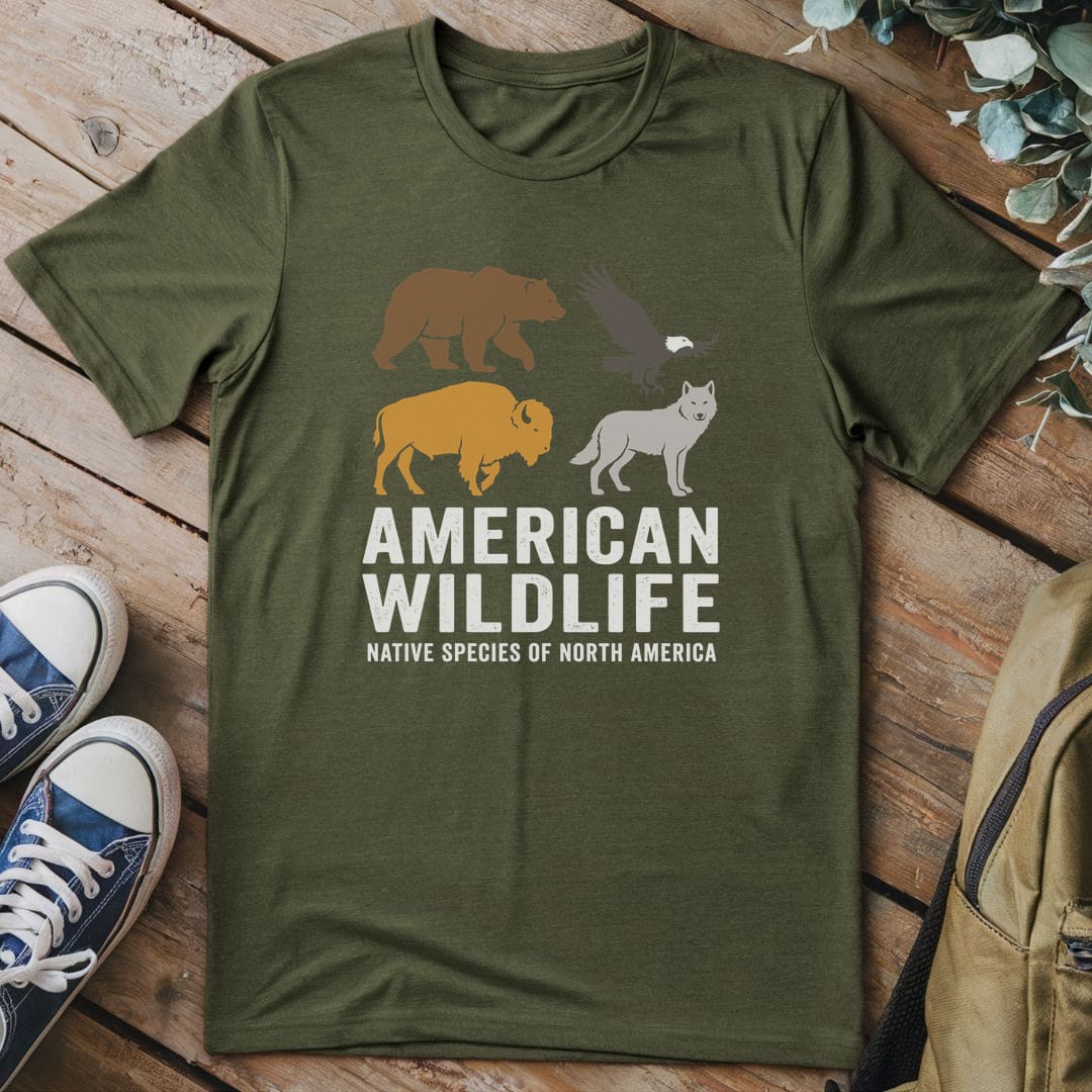 T-Shirt Military Green / S Untamed Frequencies