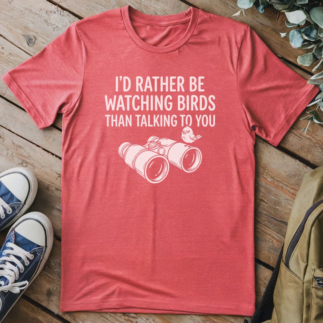T-Shirt Heather Red / S Silent Observer