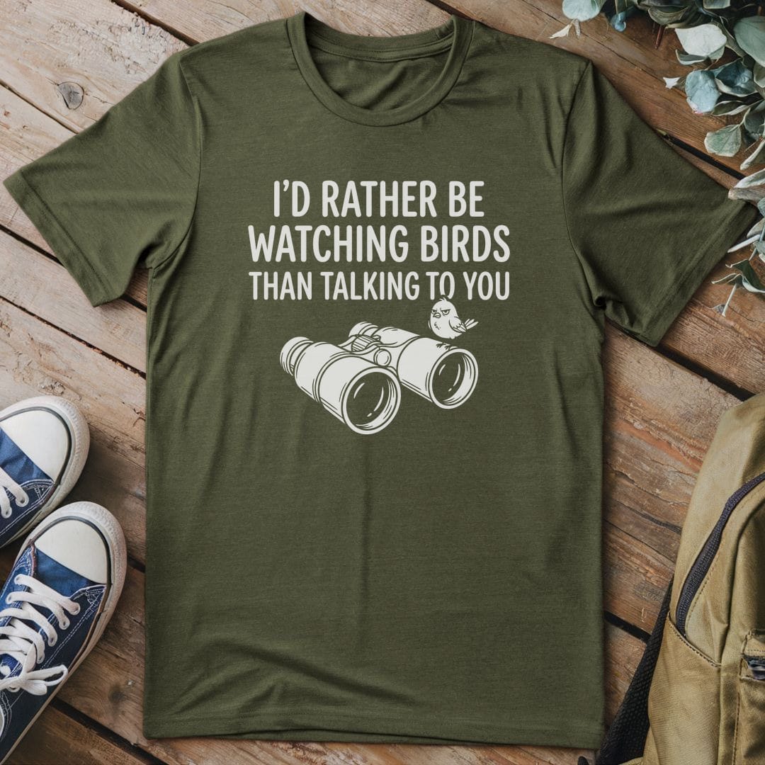 T-Shirt Military Green / S Silent Observer