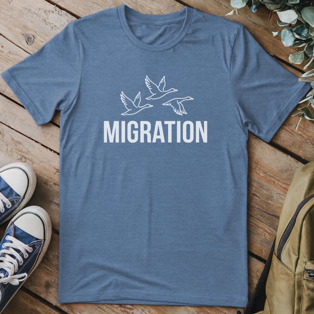 T-Shirt Heather Indigo / S Migration
