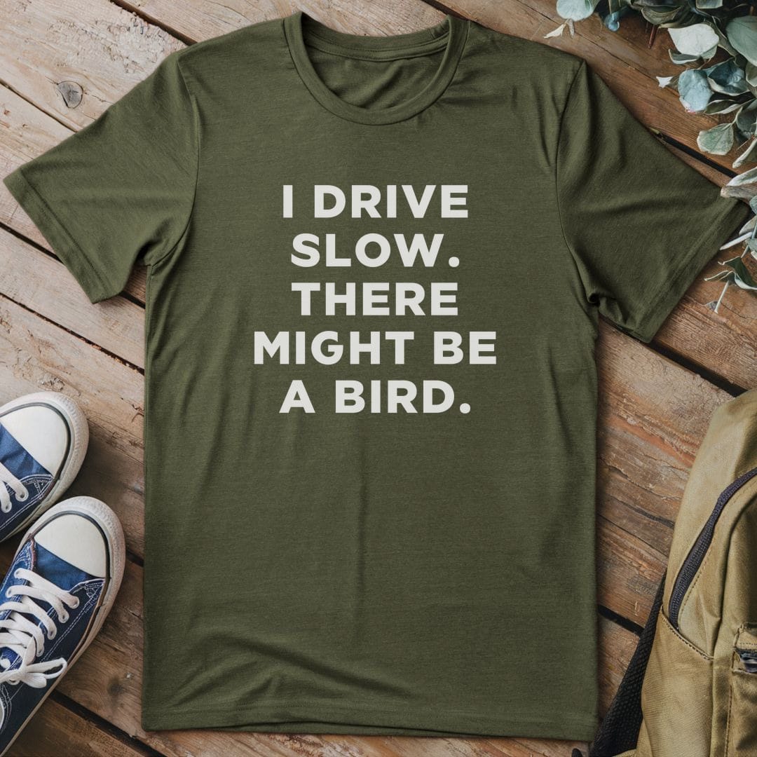 T-Shirt Military Green / S I Drive Slow