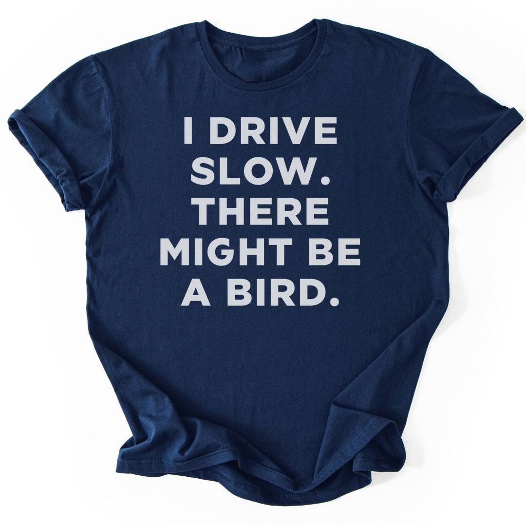 T-Shirt Navy / S I Drive Slow