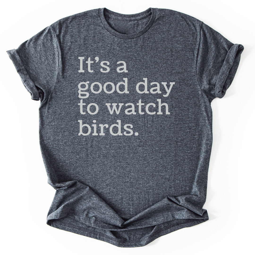 T-Shirt Dark Heather / S Watching Birds