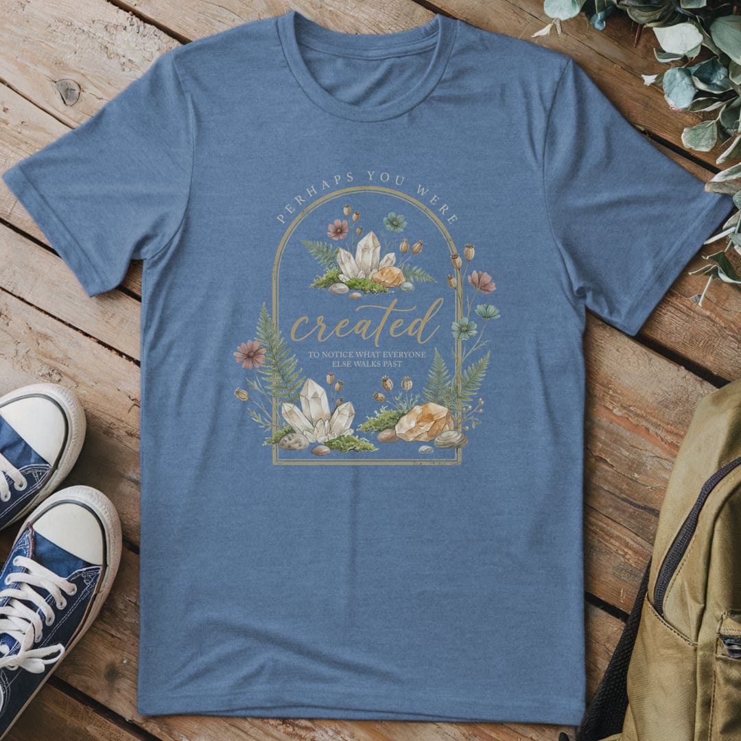 T-Shirt Heather Indigo / S Notice