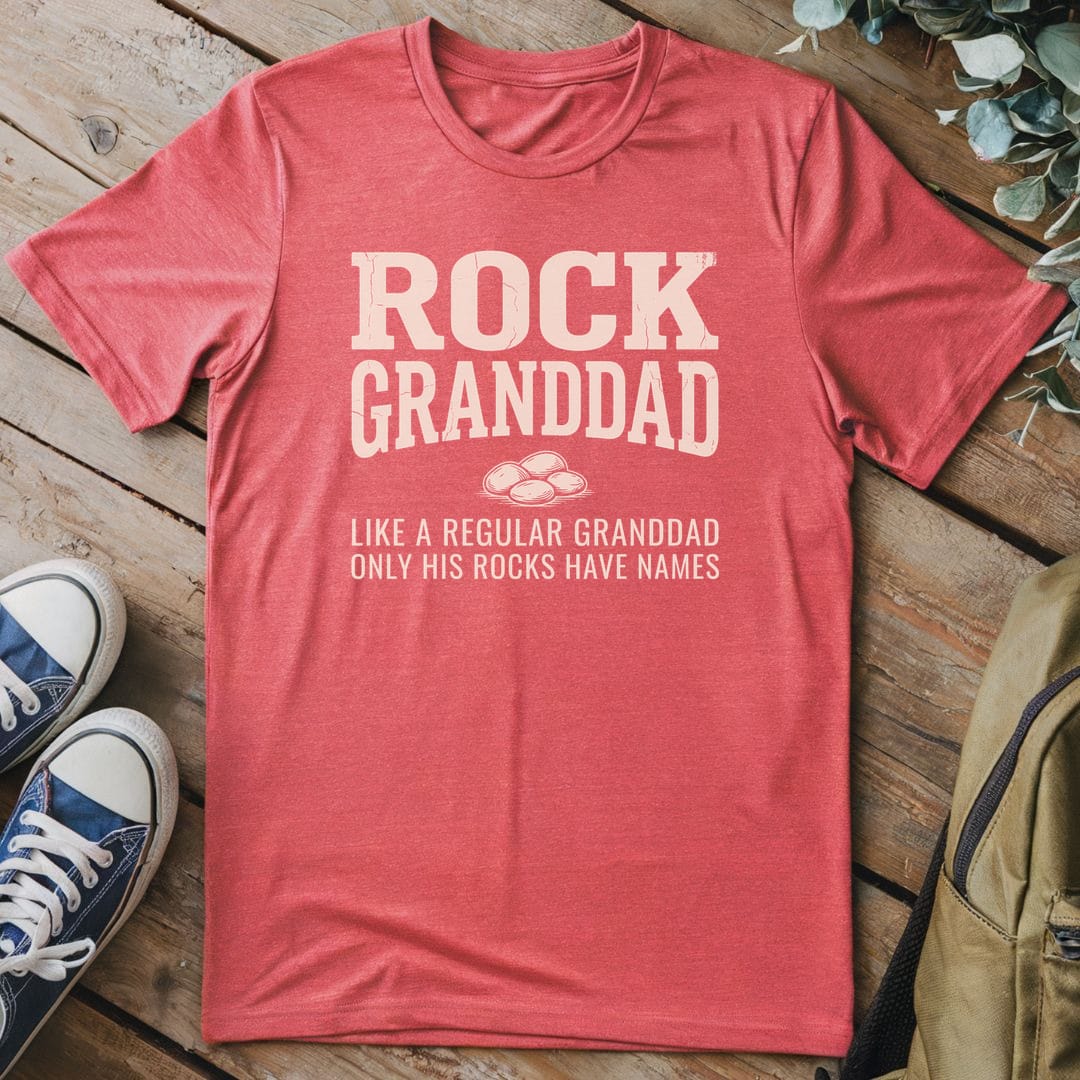 T-Shirt Heather Red / S Named