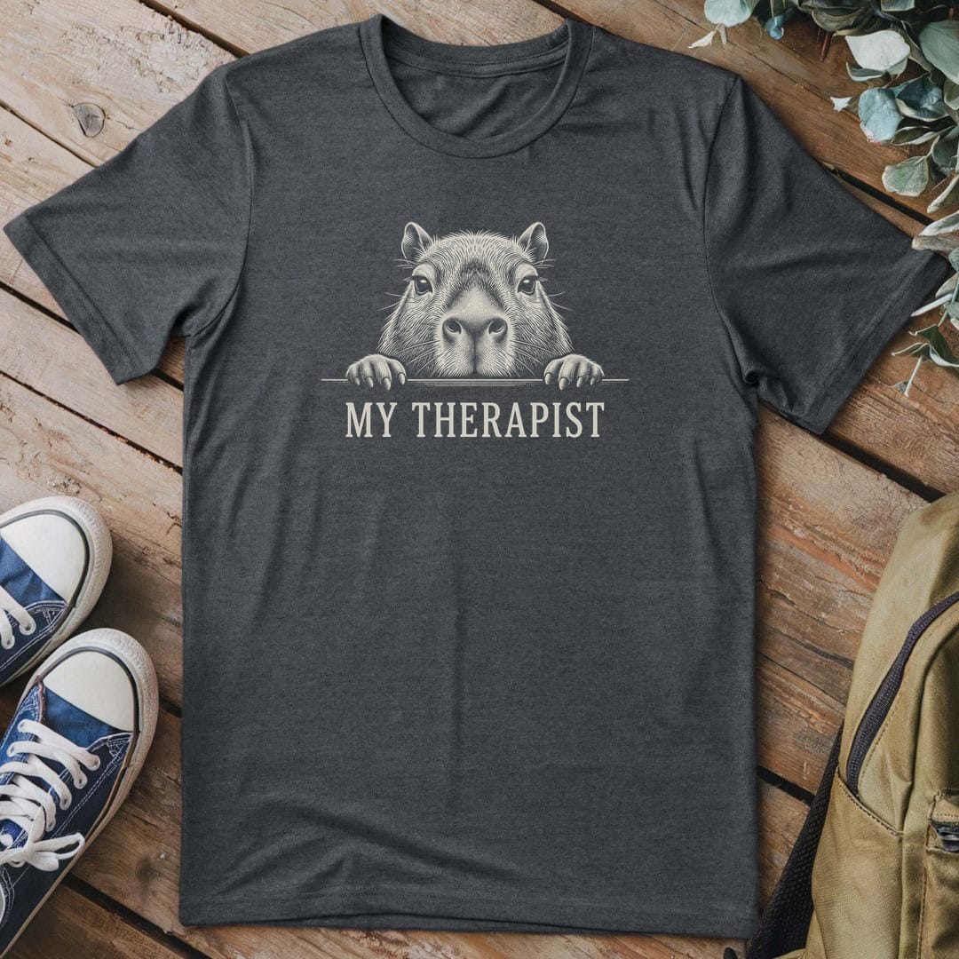 T-Shirt Dark Heather / S My Therapist
