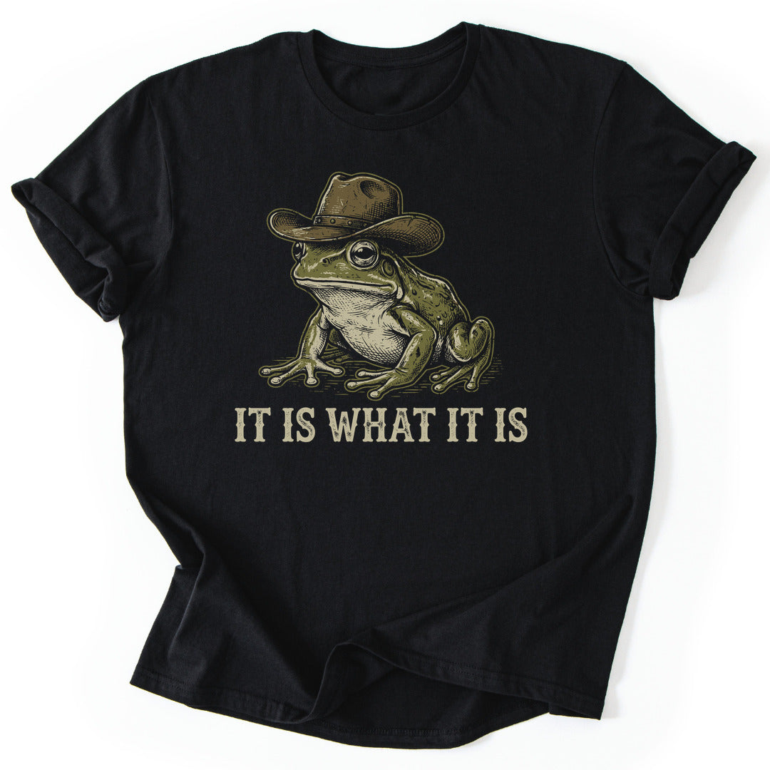 T-Shirt Black / S It Is What It Is