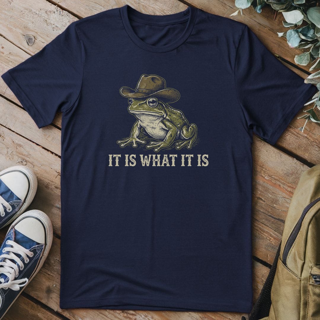 T-Shirt Navy / S It Is What It Is