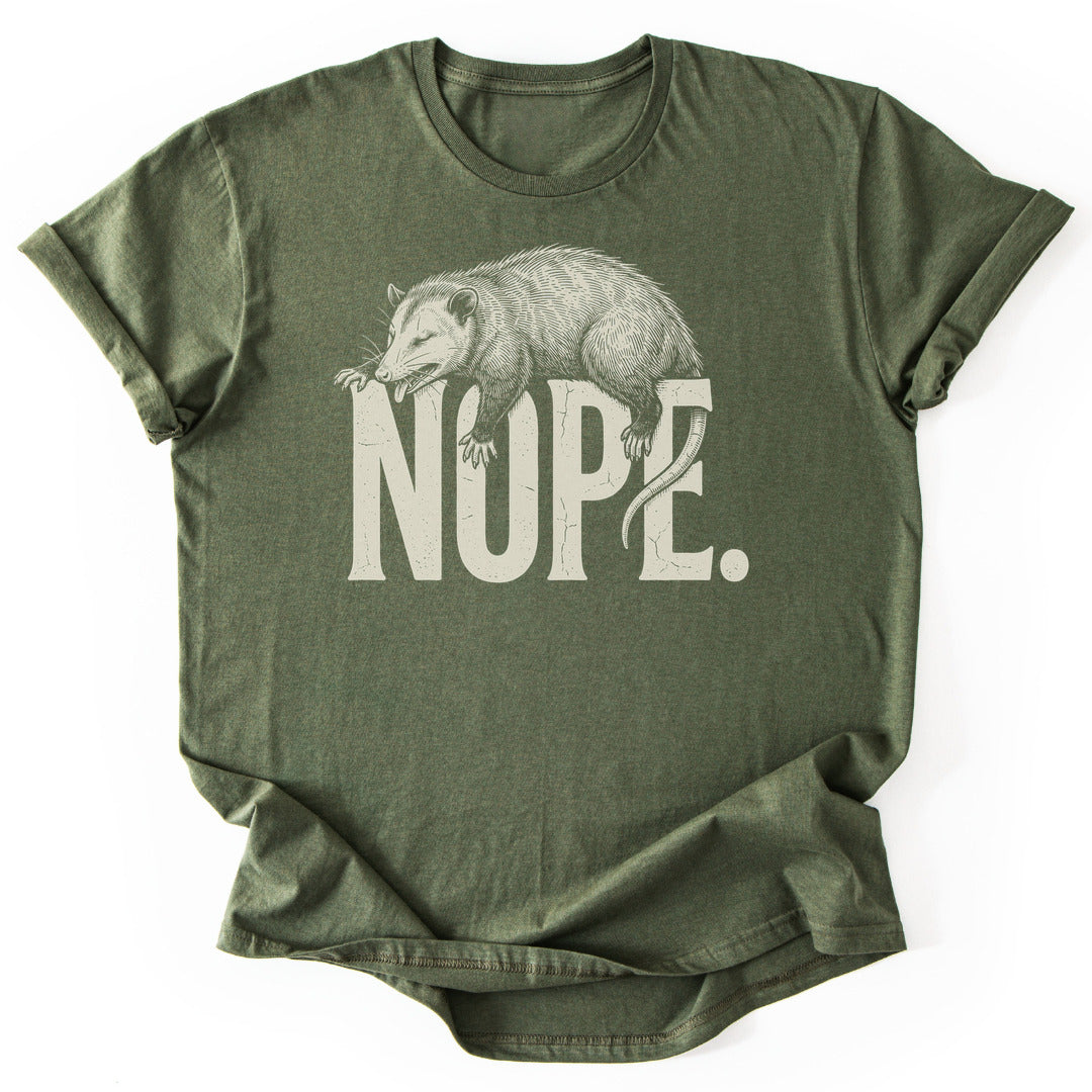 T-Shirt Military Green / S Nope.