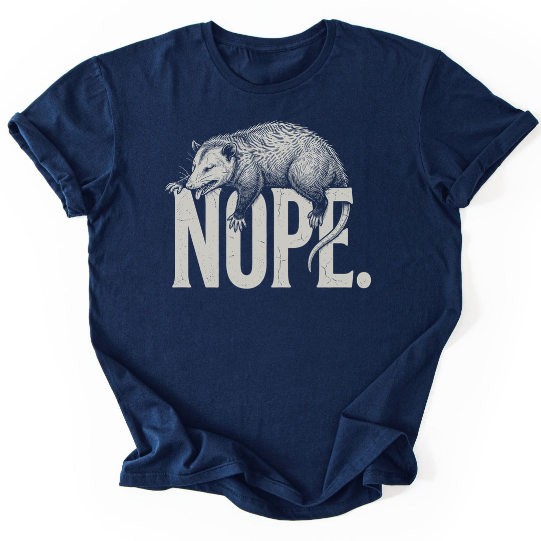 T-Shirt Navy / S Nope.