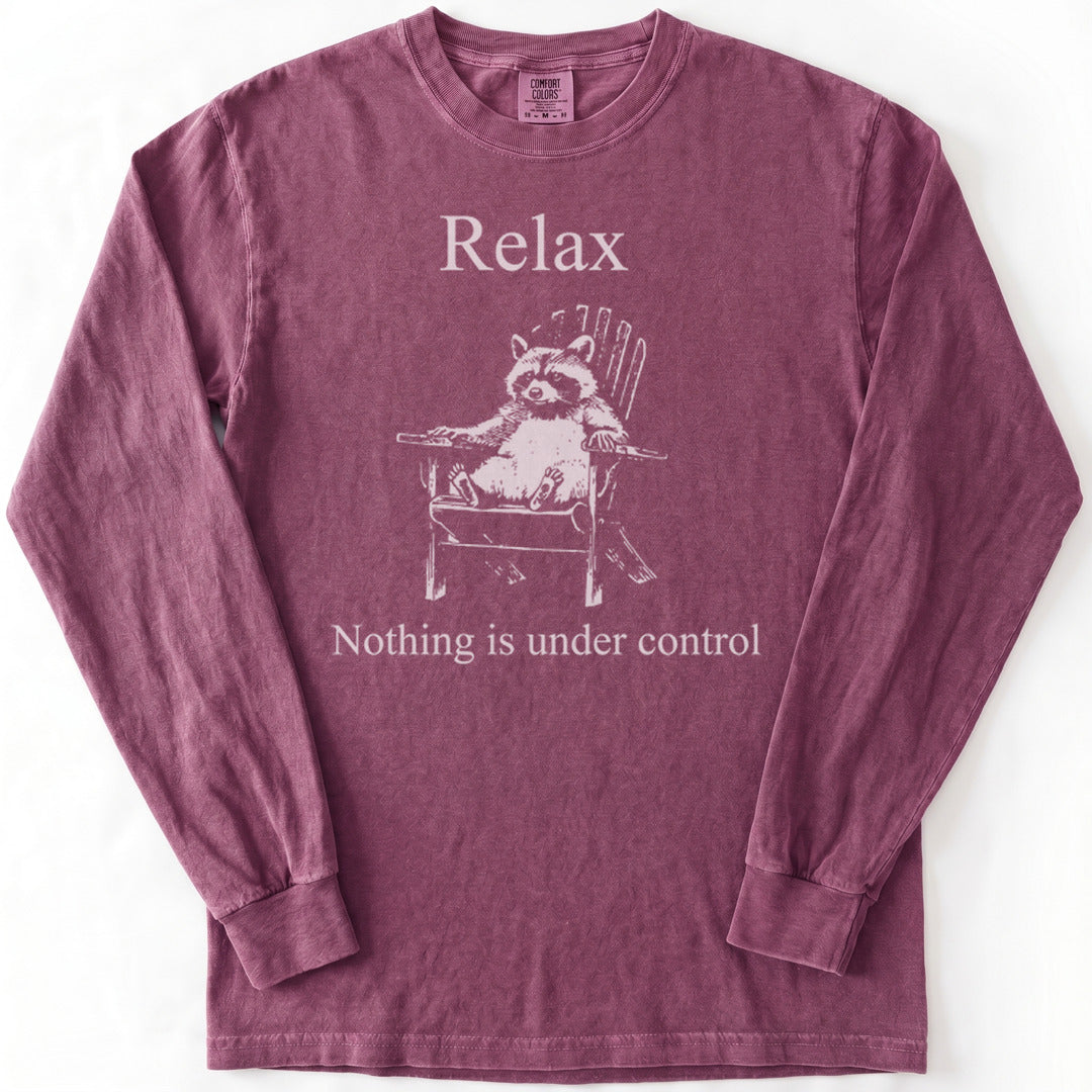 Surrender Premium LS - Comfort Colors garment-dyed long sleeve in Berry from Summit Soul