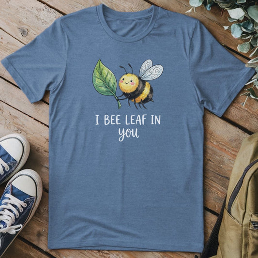 T-Shirt Heather Indigo / S Believe