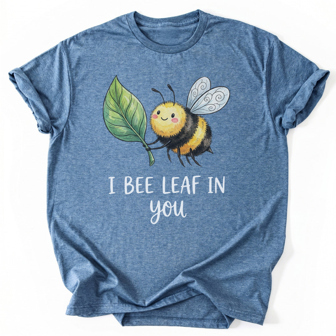 T-Shirt Heather Indigo / S Believe