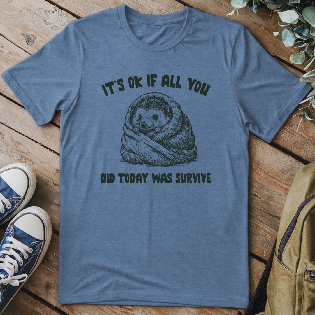 T-Shirt Heather Indigo / S Survive