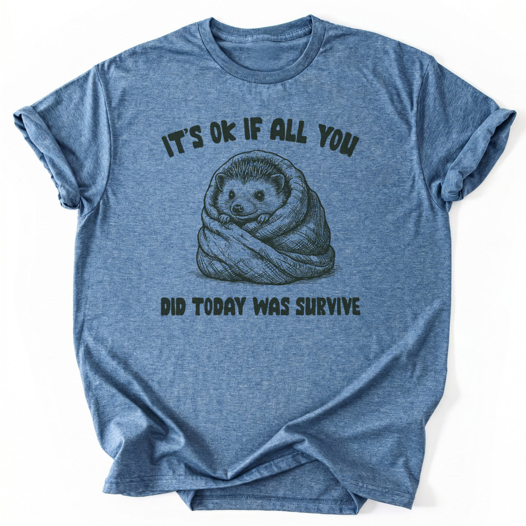 T-Shirt Heather Indigo / S Survive