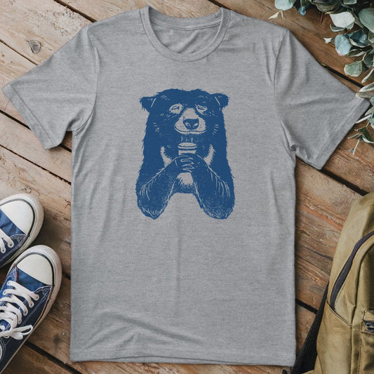 T-Shirt Sport Grey / S Coffee Survival