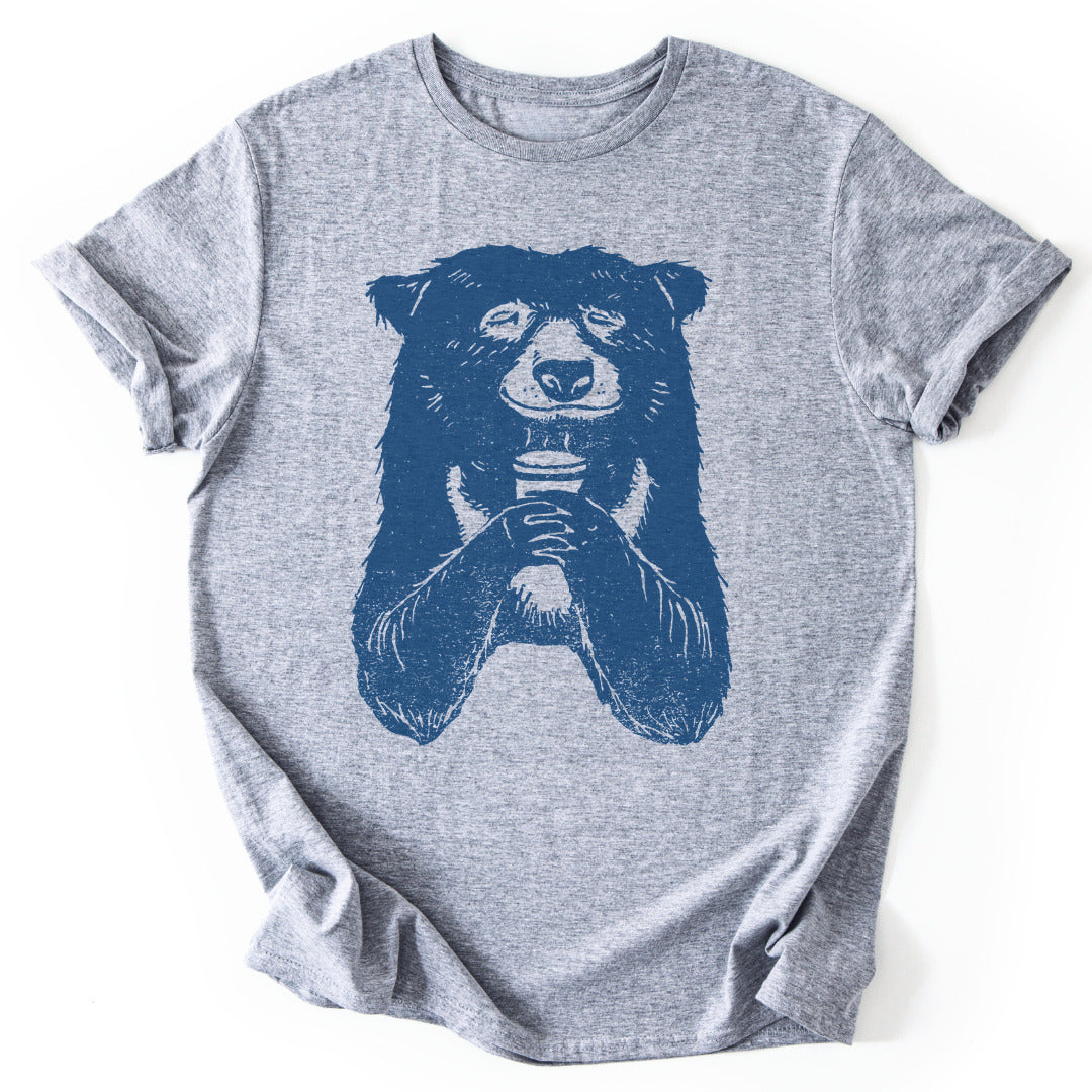 T-Shirt Sport Grey / S Coffee Survival