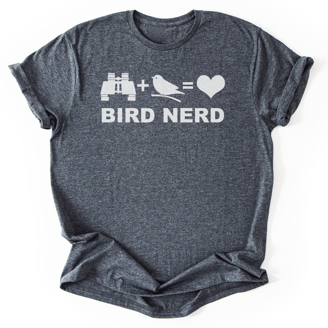 T-Shirt Dark Heather / S Bird Nerd Love