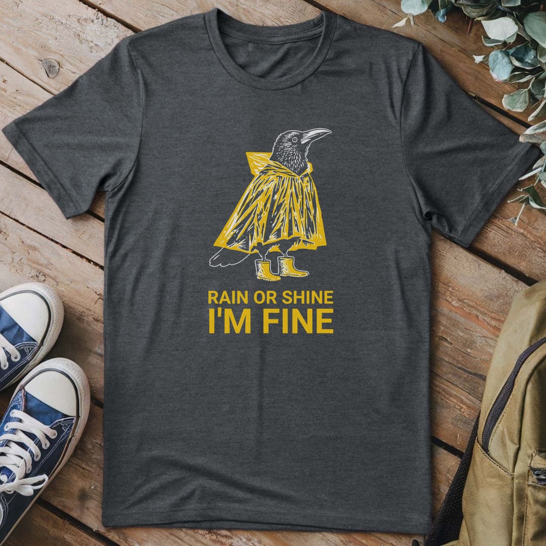T-Shirt Dark Heather / S Rain Or Shine