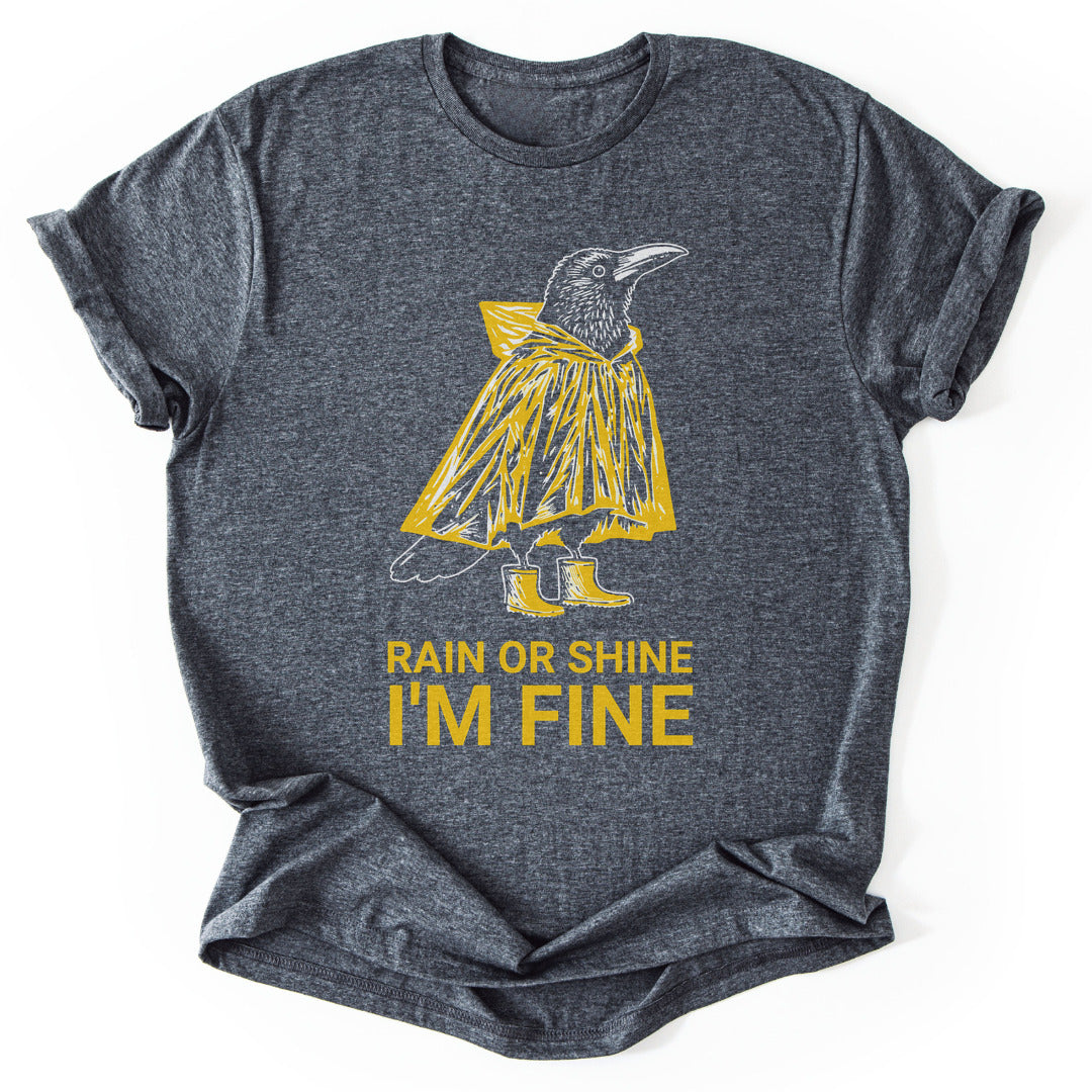 T-Shirt Dark Heather / S Rain Or Shine