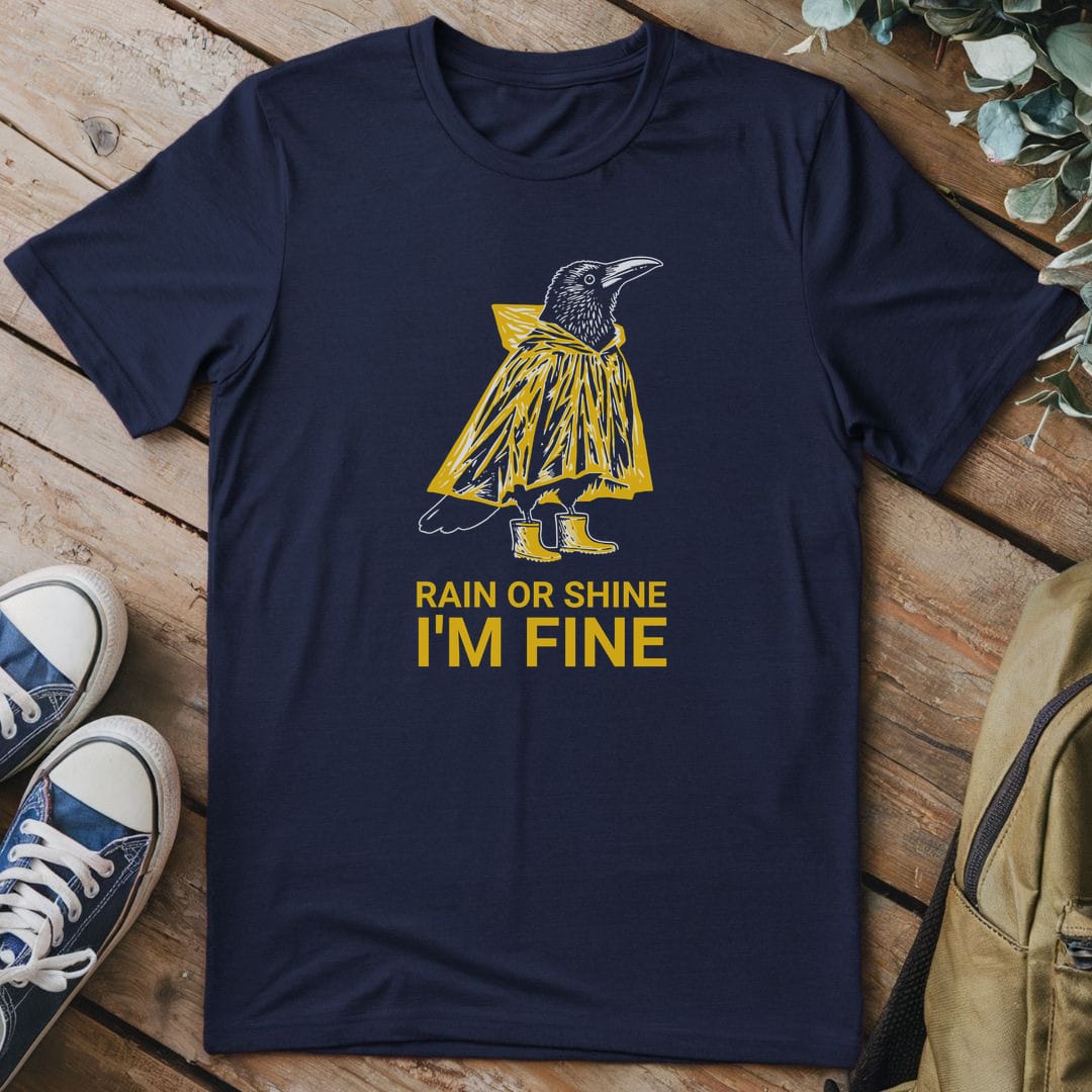 T-Shirt Navy / S Rain Or Shine