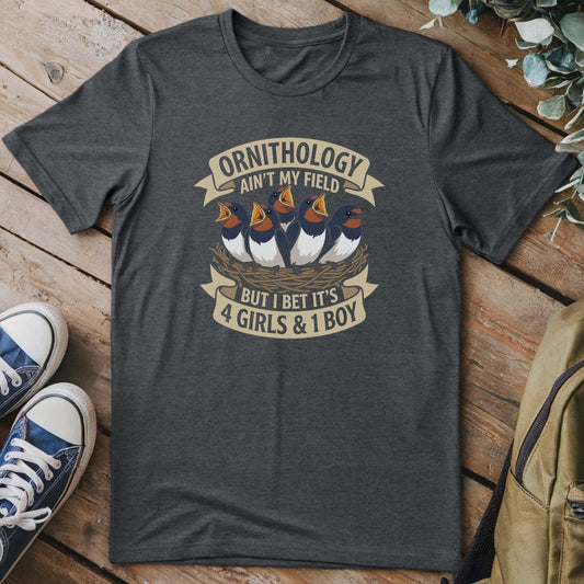 T-Shirt Dark Heather / S Four Girls