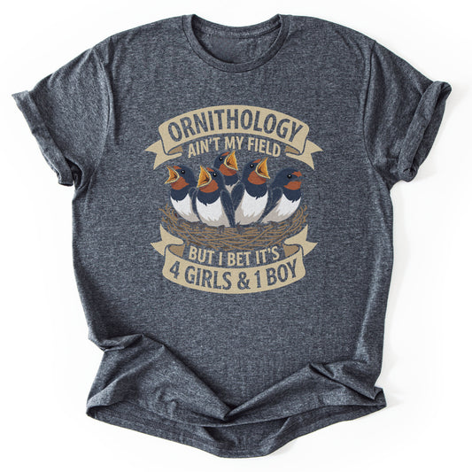 T-Shirt Dark Heather / S Four Girls